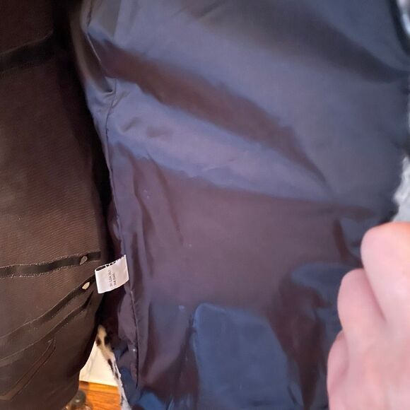 BLANC NOIR | grey leopard print coat L - Picture 8 of 14